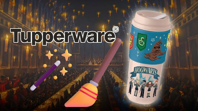 Eco Vaso Harry Potter en Tupperware