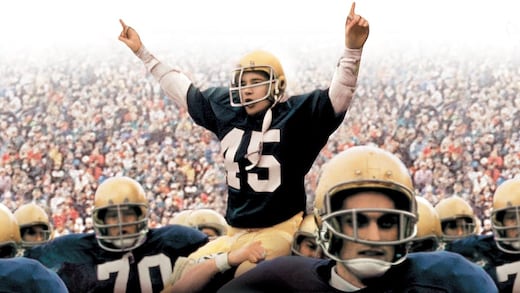 Rudy: la película perfecta para llegar al Super Bowl con el corazón en “cuarta y gol”