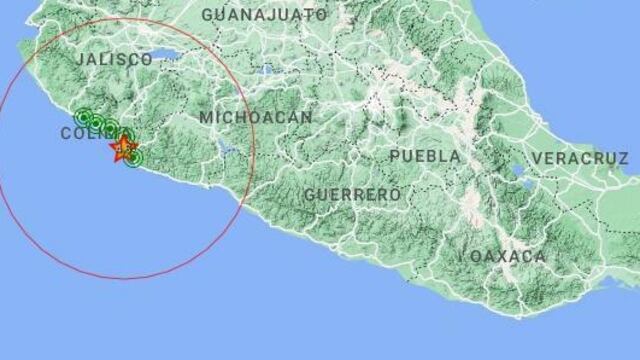 Temblor hoy México: Sismo magnitud 4.6 se registró en Colima poco antes de terminar el día