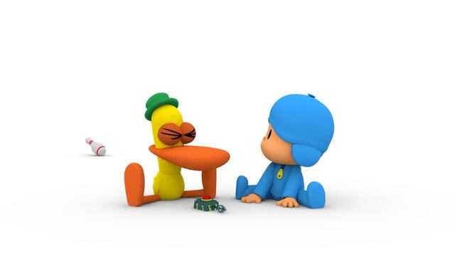 Pocoyó por el estreno de Mentiras, La Serie