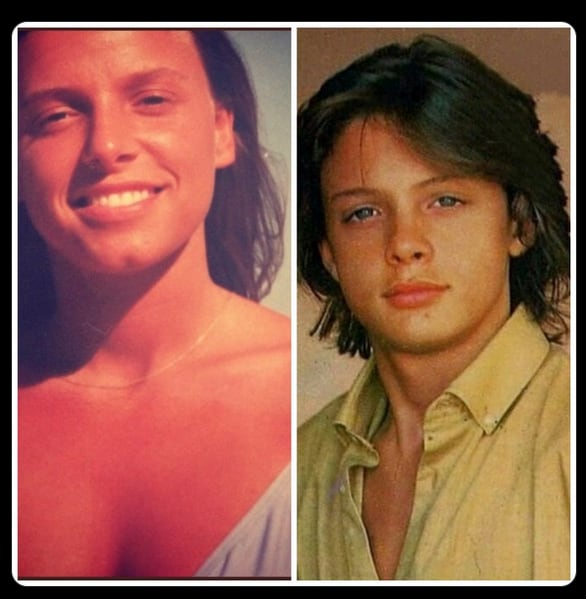 Comparación de Luis Miguel y su hermana perdida.