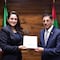 Tere Jiménez y el embajador de Emiratos Árabes se reunieron para fortalecer la cooperación con Aguascalientes