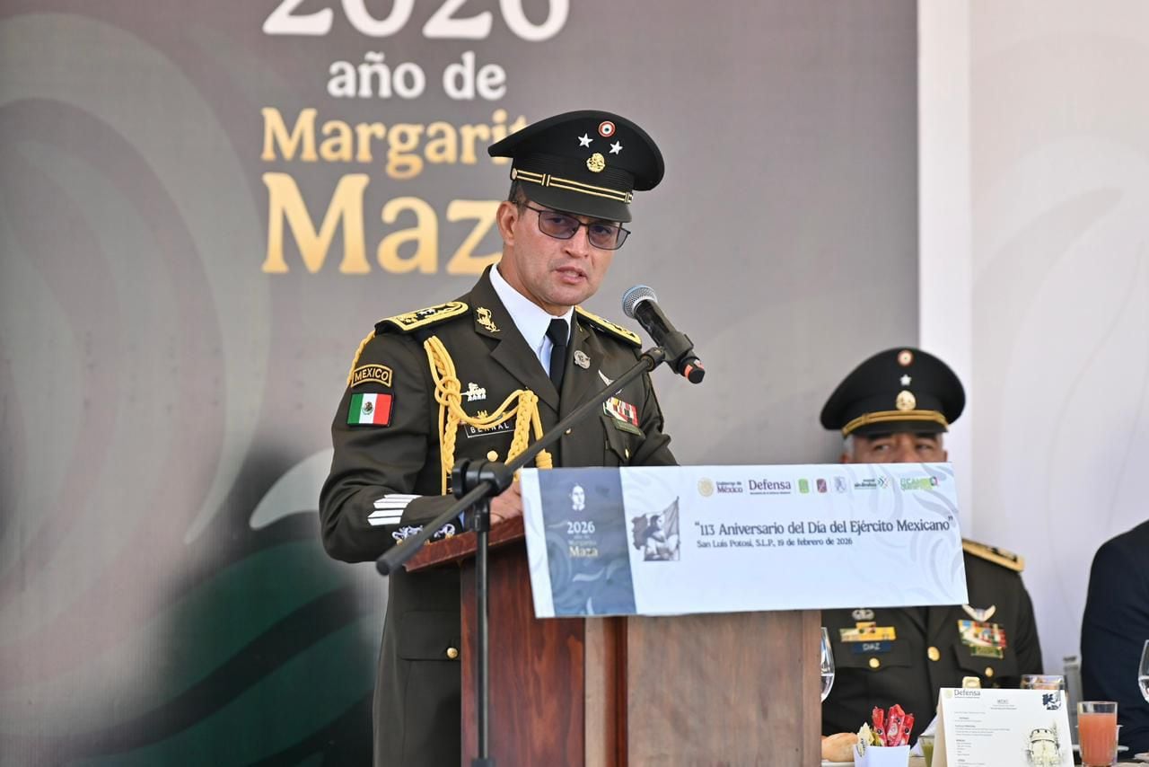 Ricardo Gallardo reconoció al Ejército Mexicano como aliado estratégico en seguridad.