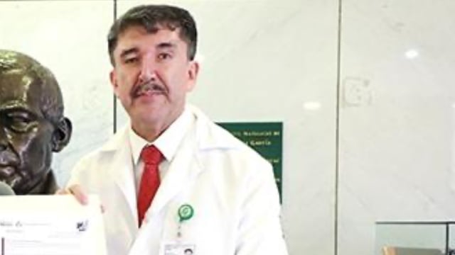 Saúl Nevárez Jiménez, médico cirujano