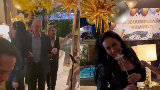 Ricardo Salinas Pliego festeja su cumpleaños en Las Vegas