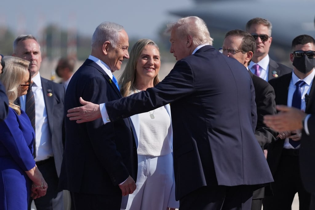 Donald Trump y Benjamin Netanyahu