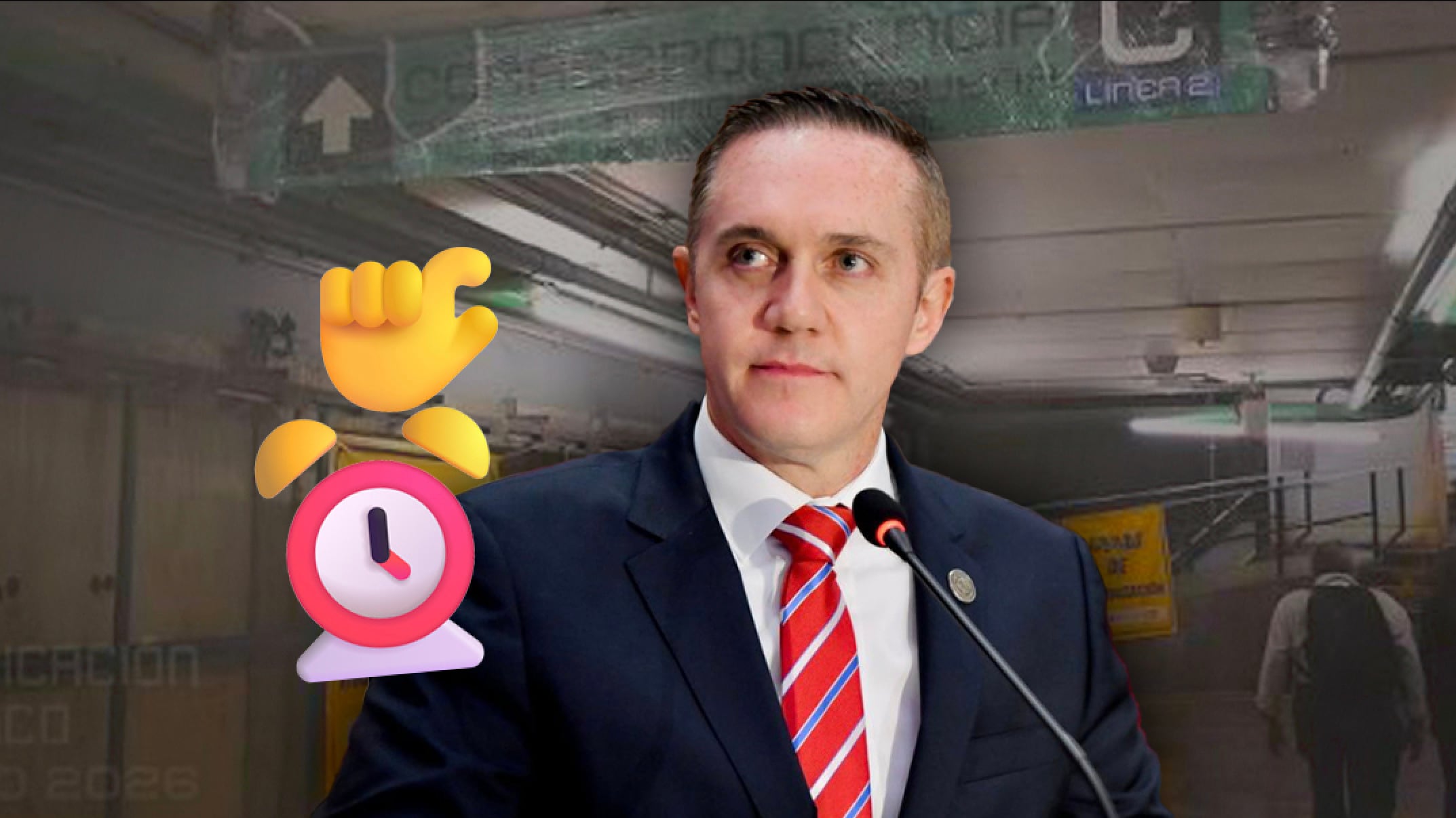 Adrián Rubalcava pide paciencia a usuarios tras trabajos de rehabilitación en el Metro CDMX