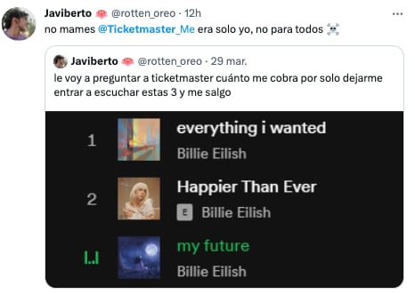 memes de Ticketmaster