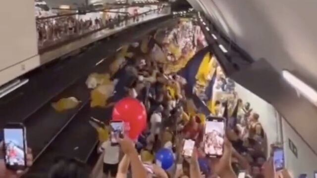 Fans Pumas en Barcelona