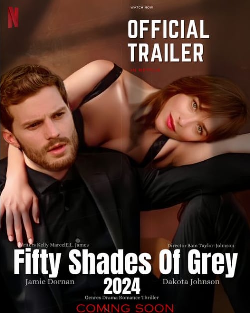 Circula Póster fake de 50 Sombras de Grey