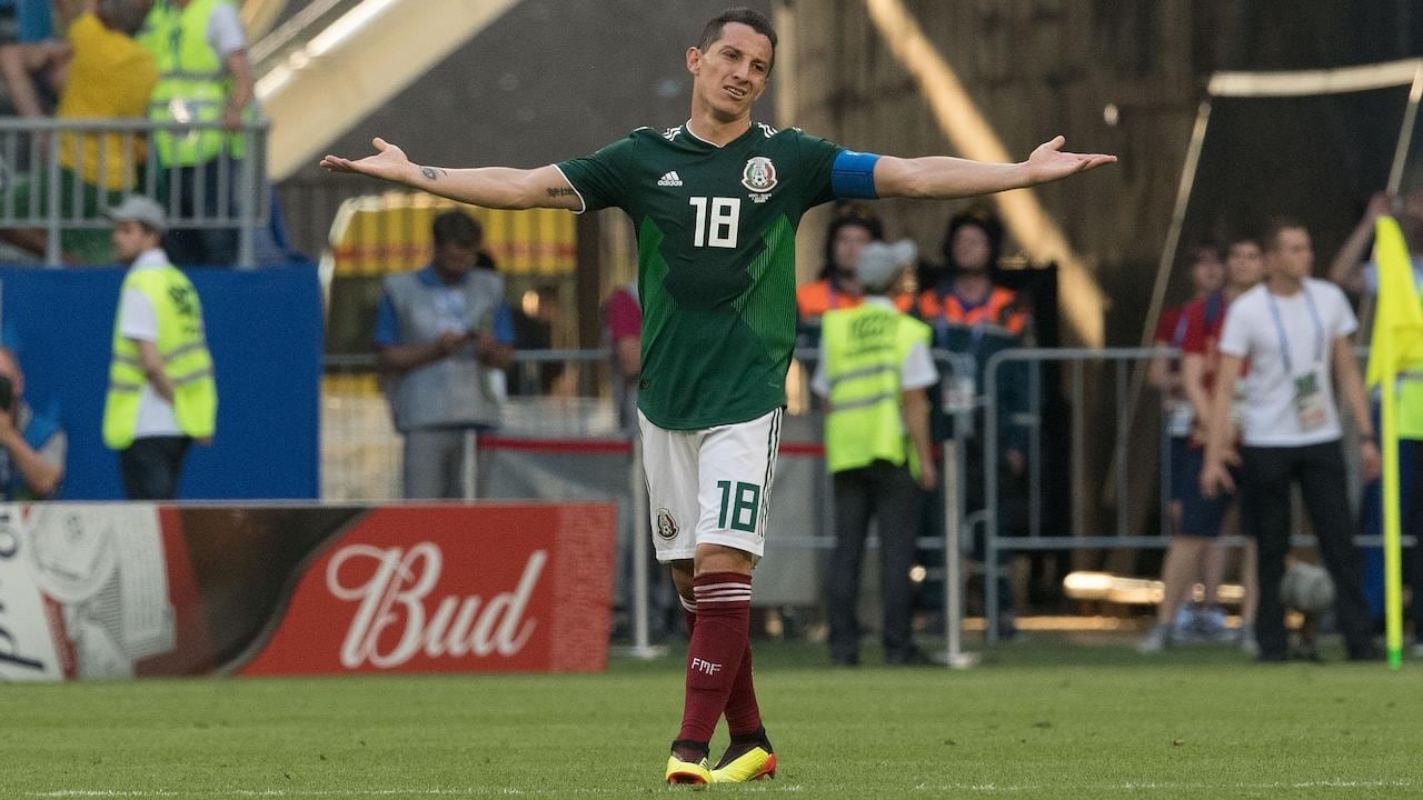 Guardado durante un partido del Tri en Rusia 2018