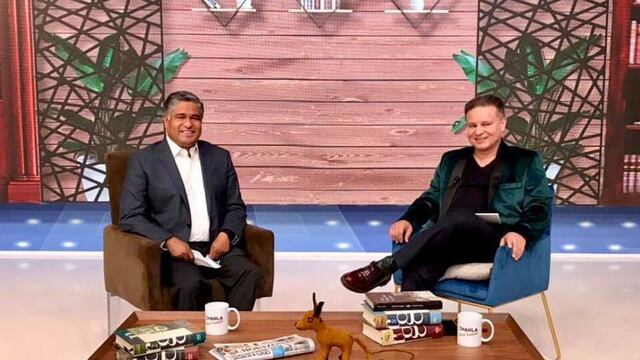 Victor Fuentes con Eloy Garza