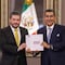 Sergio Salomón entrega su Informe de Gobierno al Pleno del Congreso de Puebla
