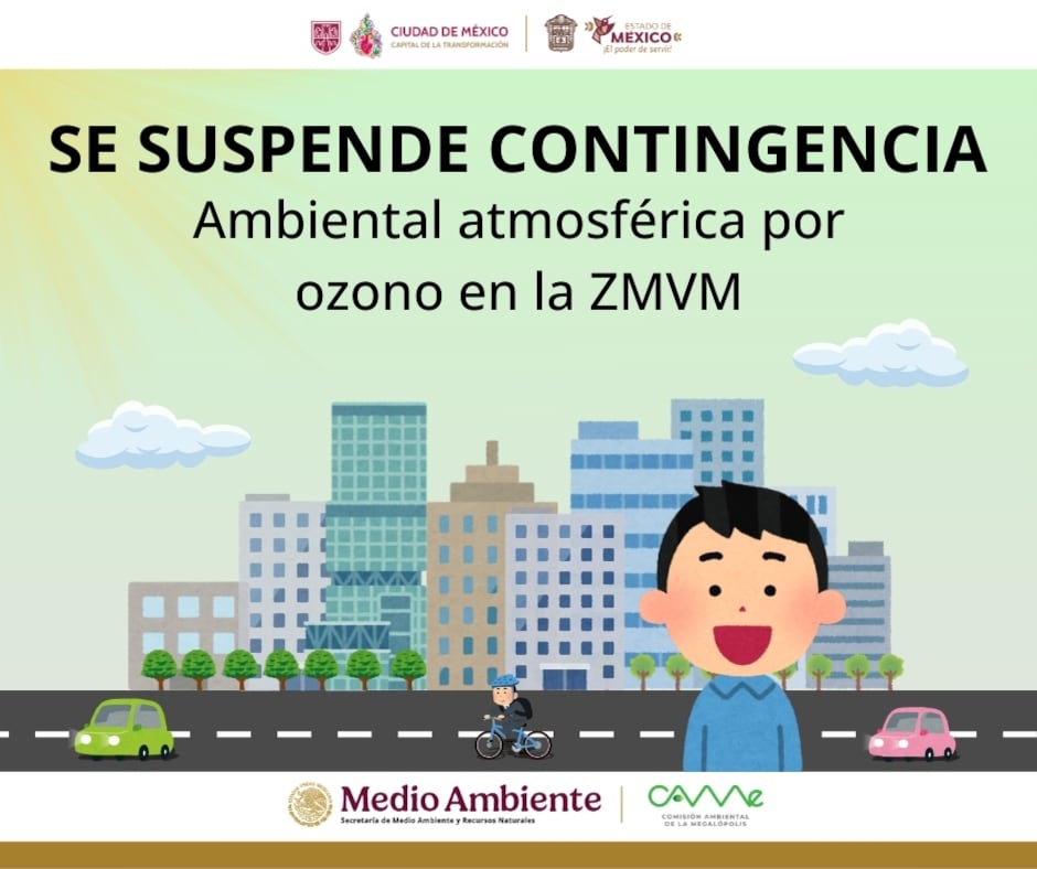Contingencia ambiental CDMX se suspende: no habrá doble hoy no circula mañana 3 de abril