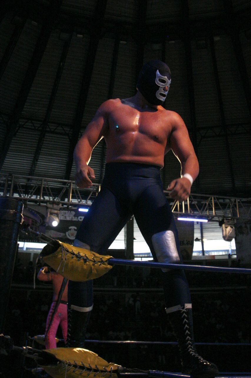 Blue Demon Jr. en función de lucha
