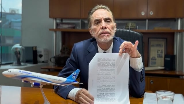 Alejandro del Valle, CEO de la extinta aerolínea Interjet