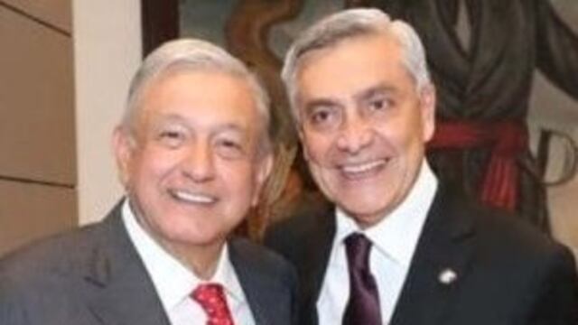 Cristobal Arias y AMLO