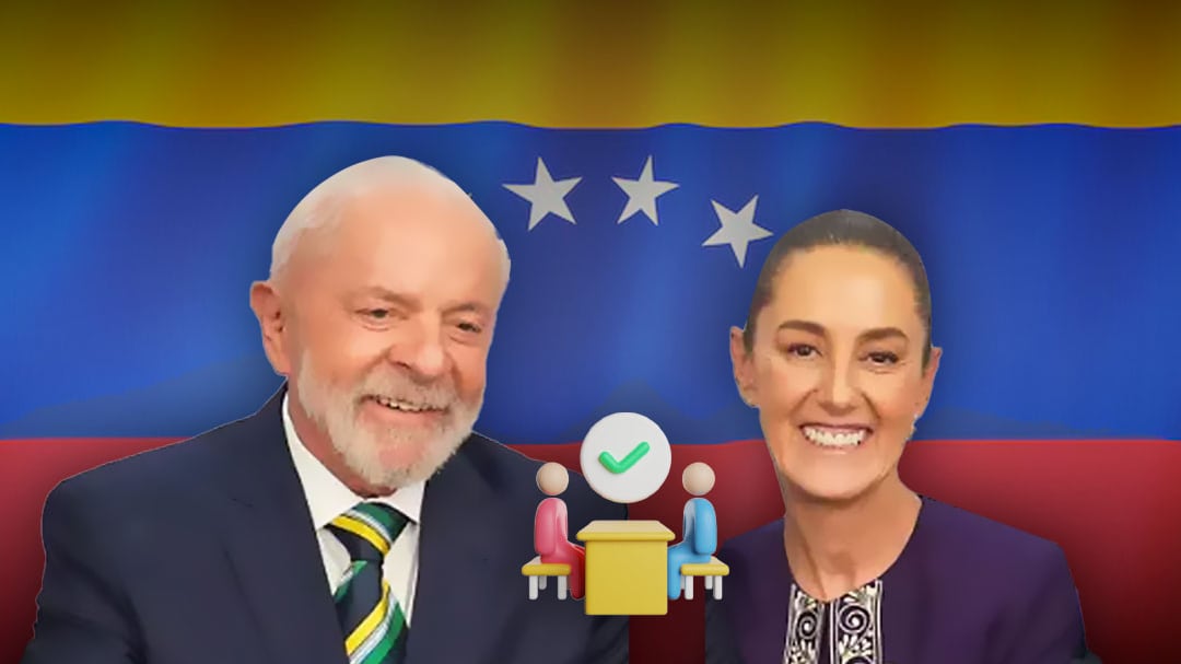 Sheinbaum y Lula da Silva hablaron sobre Venezuela y alistan reunión