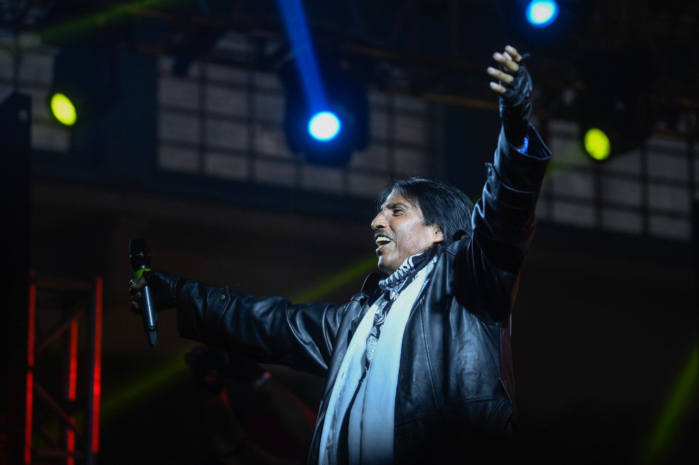 David Lerma 'El Guadaña', vocalista de Banda Bostik.