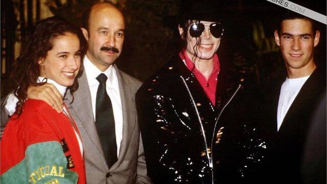 Michael Jackson y Carlos Salinas de Gortari