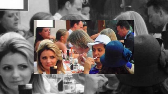 Angélica Rivera y su hermano Manuel pasearon por Italia