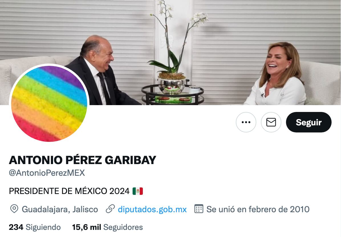 Papá de Checo Pérez se ve como presidente de México en 2024.
