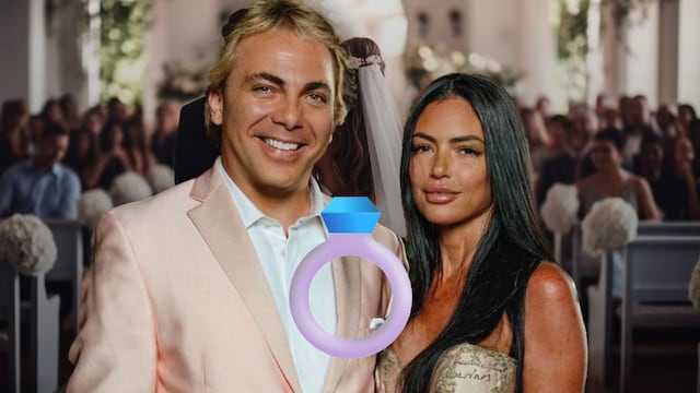 Cristian Castro jura boda con Mariela Sánchez.
