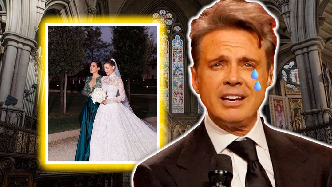 Luis Miguel lloró en la boda de Michelle Salas