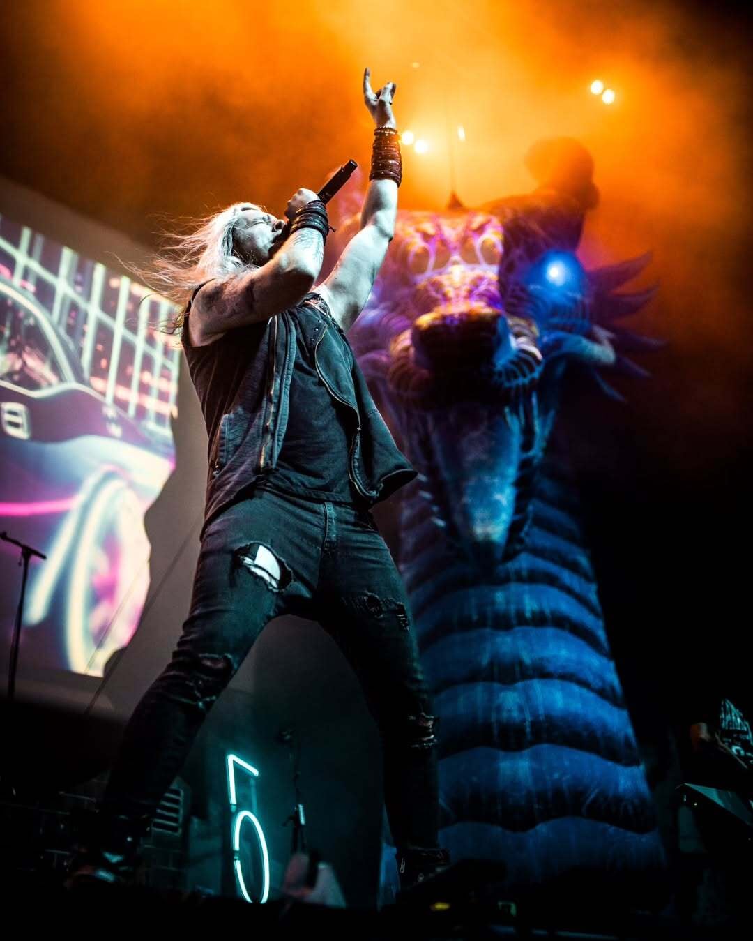 Marc Hudson, el vocalista de Dragonforce