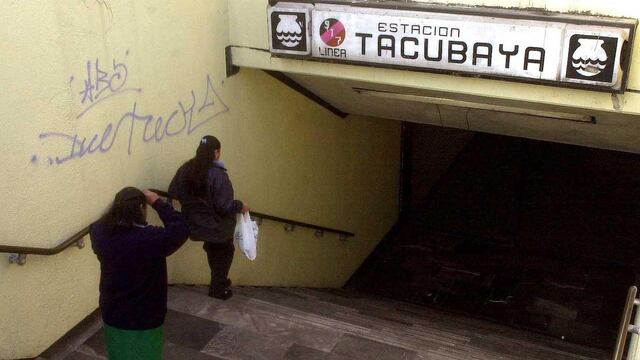 Estación Tacubaya. Más sobre el caso de la mujer abandonada.