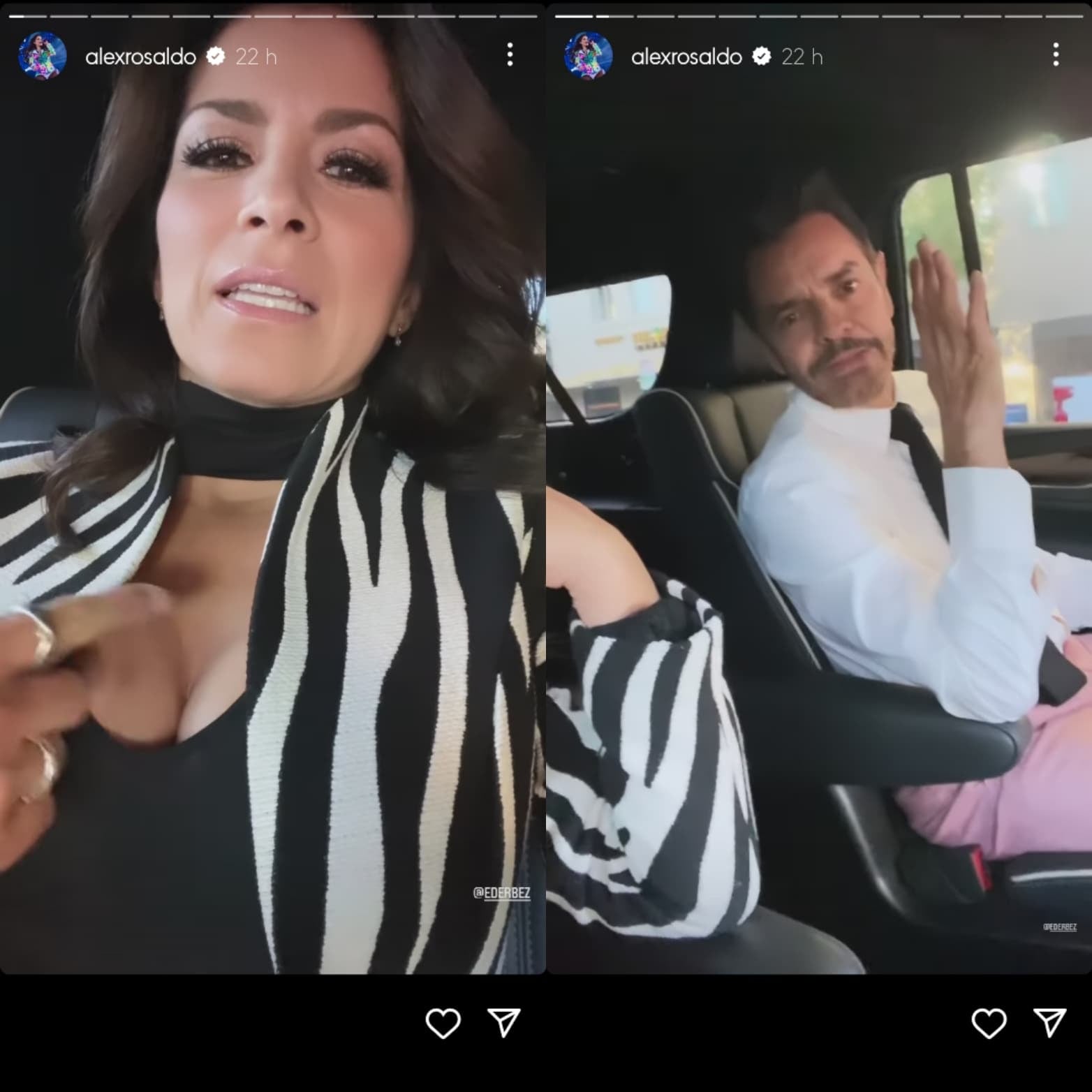 Eugenio Derbez es tóxico con Alessandra Rosaldo.