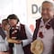 AMLO defiende la honestidad de Delfina Gómez de sanción del INE