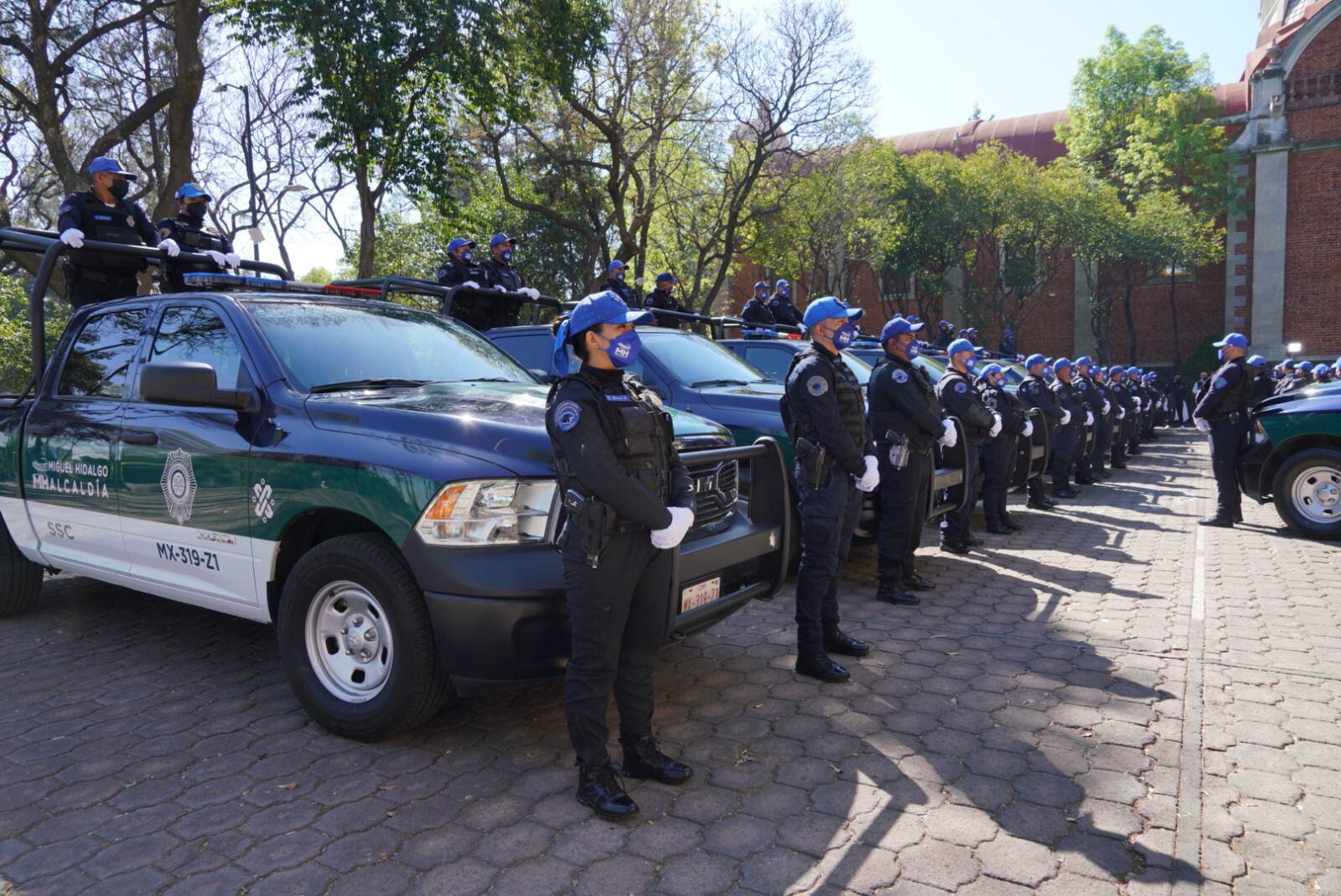 Mauricio Tabe refuerza Miguel Hidalgo con más patrullas