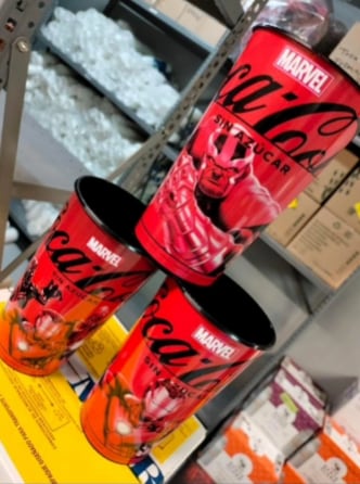 Combo Coca-Cola y Marvel en Cinépolis