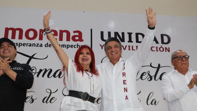 Raúl Pozos y Layda Sansores