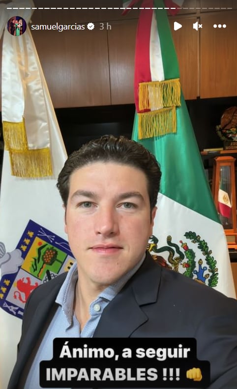 Samuel García en Palacio de Gobierno