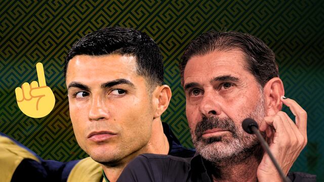 Fernando Hierro y CR7