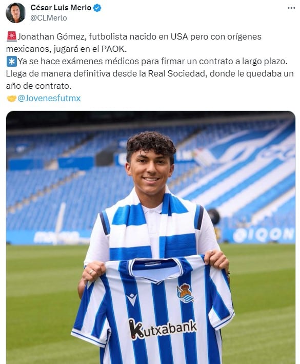 Jonathan Gómez fichará por equipo de Europa