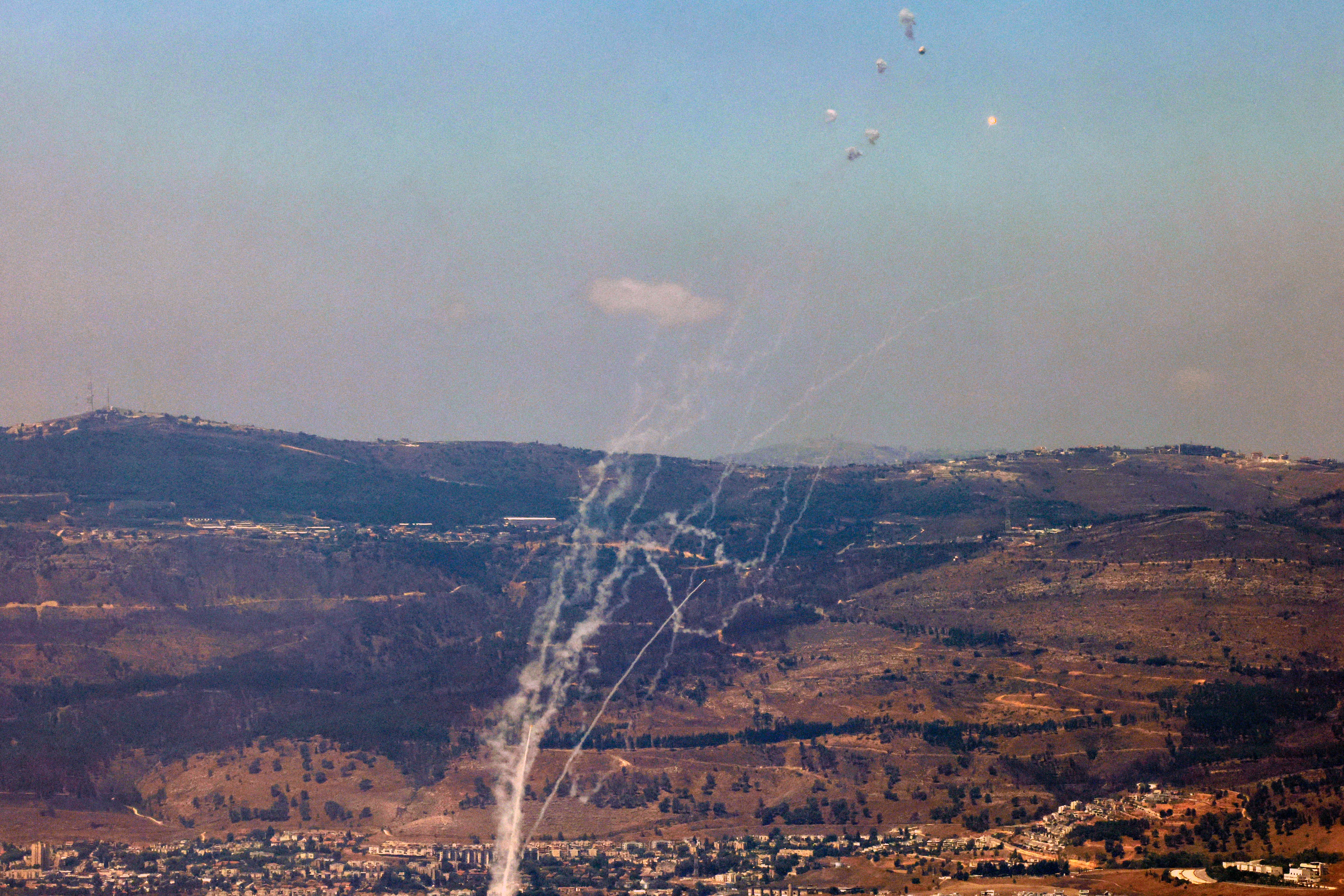 Cúpula de Hierro en acción en Israel