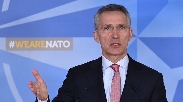 ecretario general de la OTAN, Jens Stoltenberg