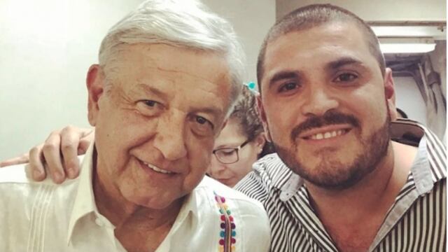 AMLO y Alfredo Rios