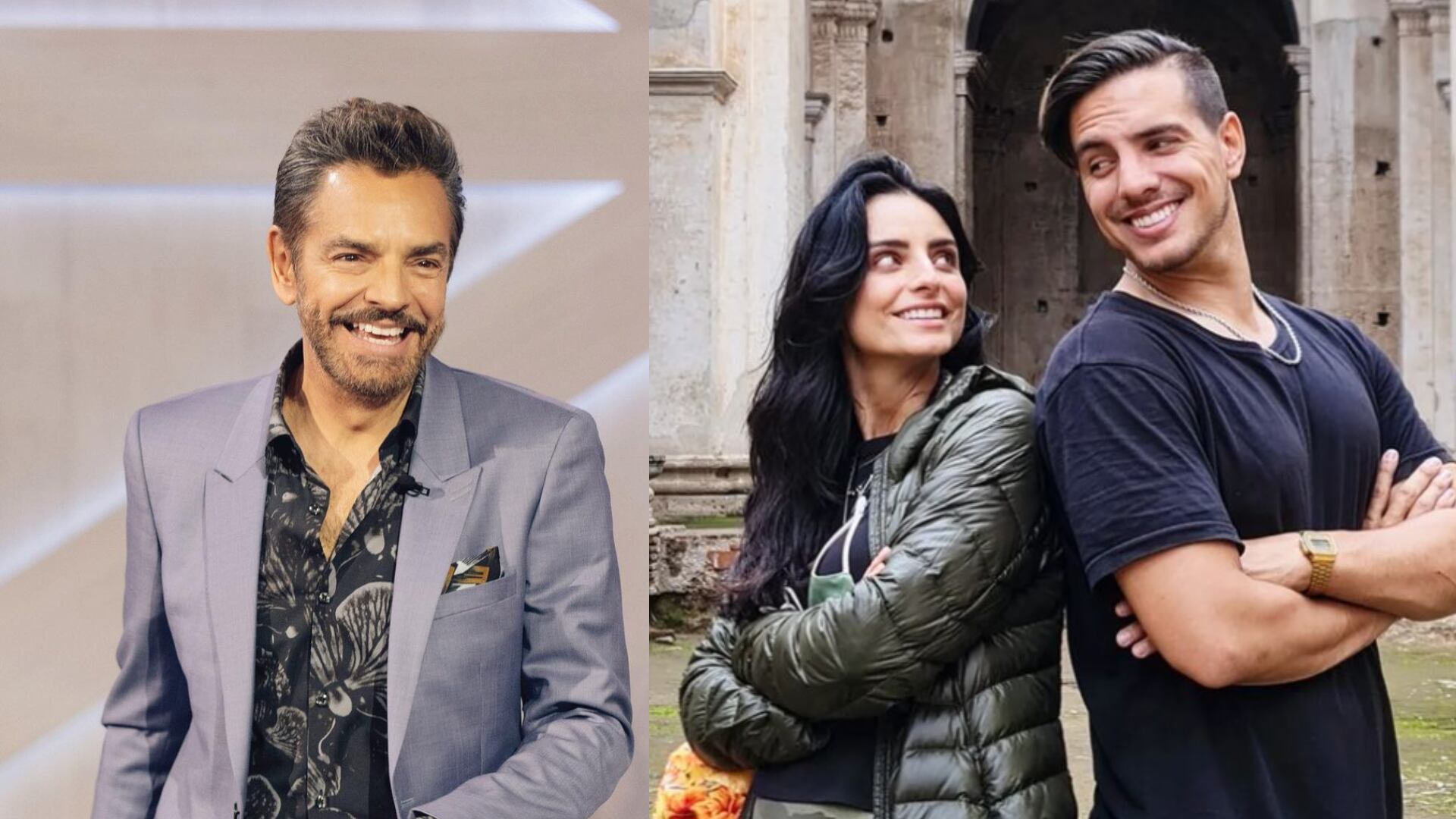 ¿Y Eugenio Derbez? Aislinn Derbez y Vadhir Derbez se olvidan de su papá convaleciente