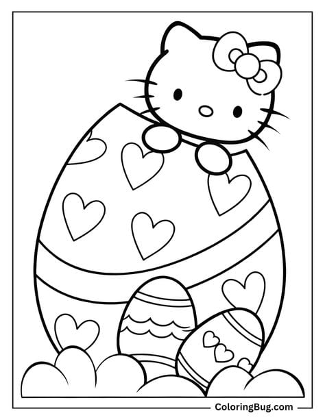 Dibujos de huevos de pascua