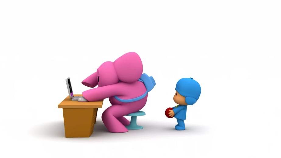 Pocoyó por el Día Internacional de las Niñas en las TIC