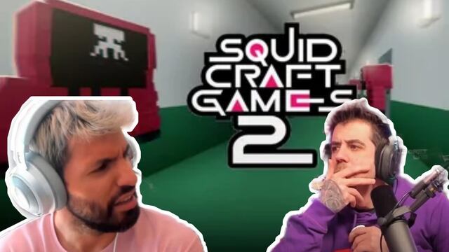 Kun Agüero explota contra AuronPlay en los Squid Craft Games 2