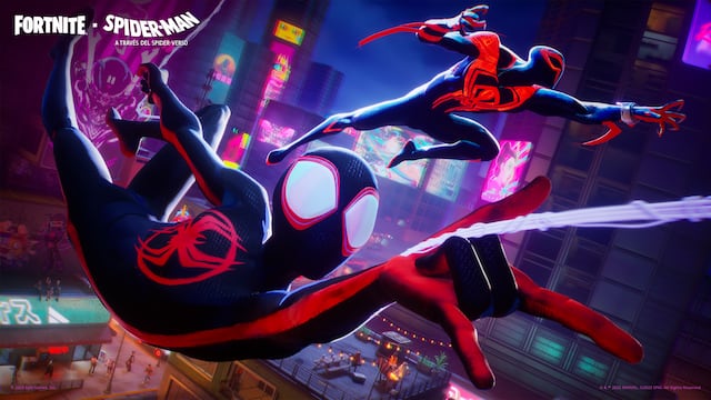 Miles Morales de Spider-Man: Across the Spider-Verse en Fortnite