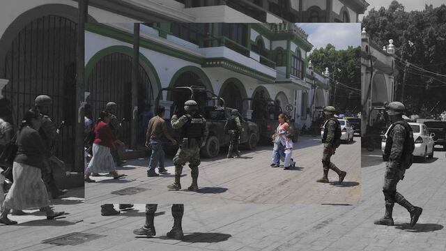 El Ejército está asentado en el municipio de Chilapa, Guerrero debido a la violencia en la región