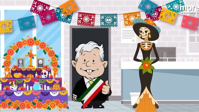 Morena dedica calaverita a AMLO
