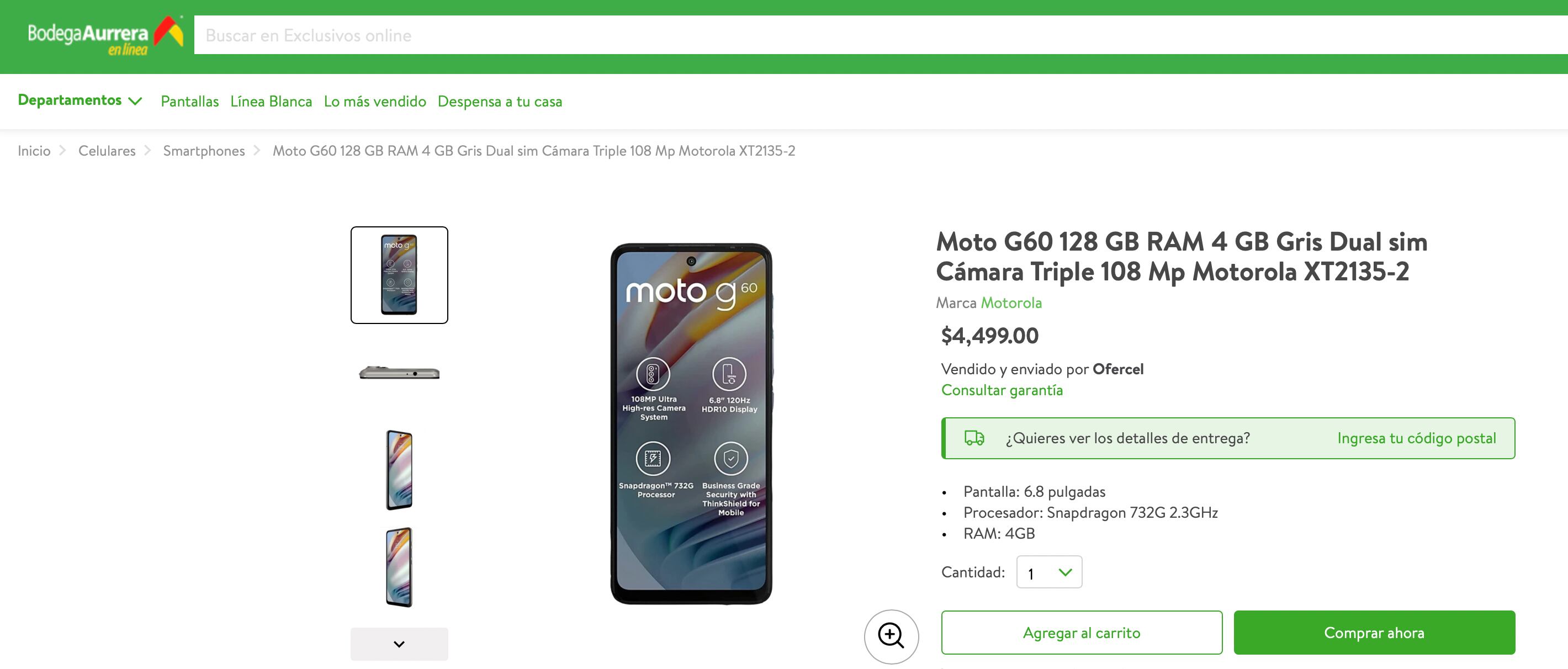 5 mejores smartphones para comprar en Bodega Aurrera en menos de 5 mil pesos