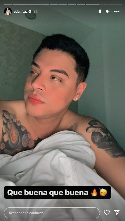 Eduin Caz, vocalista de Grupo Firme